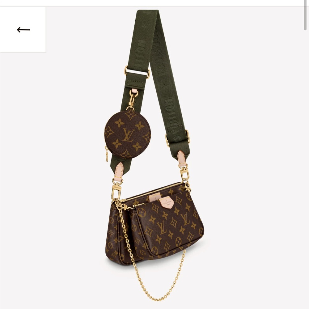 New Louis Vuitton Khaki Pochette